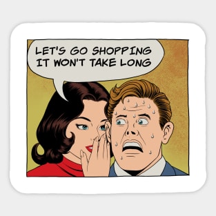 Shopping Time Sticker